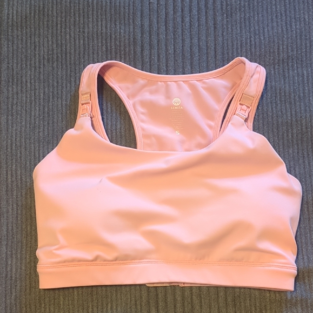 Senita Athletics Maternity/Nursing sports bra, small